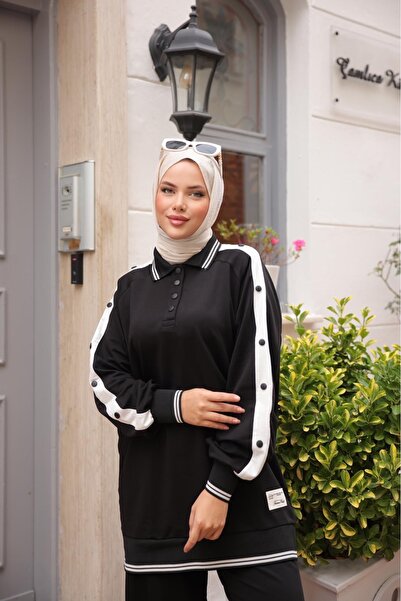 MİMİ Luxury Wear Women's Bottom Top Tracksuit Set