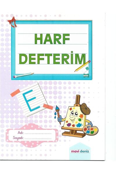 Genel Markalar Defterim Anaokulu-ilkokul alıştırma Defteri