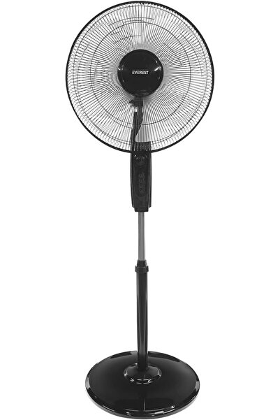 Genel Markalar FAN11 CoolAir Siyah/Gri 16 45W 5 Kanat 3 Kademe 1200RPM Zaman ...