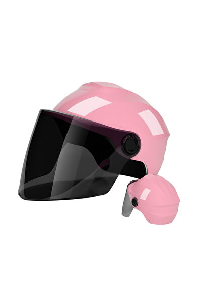 FIXATO Cască unisex pentru trotinetă/bicicletă electrică cu vizieră, mărime u...