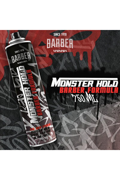 Marmara Barber Monster Hold Hair Spray 750ml