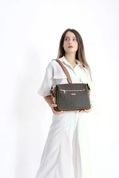 Just Polo 5 Compartment Women's Crossbody Shoulder Bag