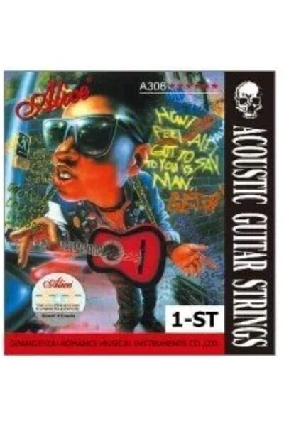 Genel Markalar Akustik ve Elektro Gitar İnce Mi Teli - Tek tel 0.10 Çelik