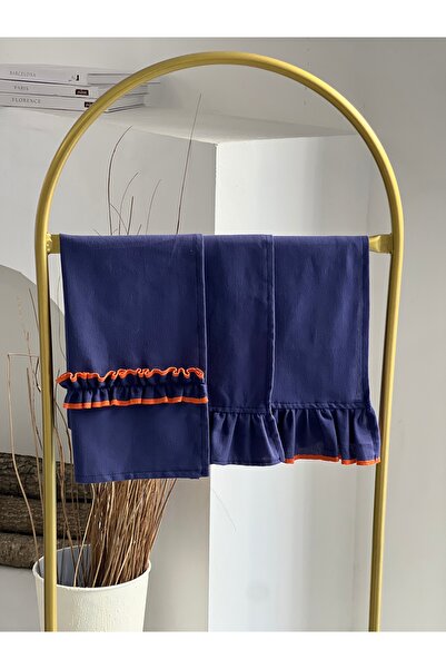 KaiAtelier 3Lü Deep Nakışlı Keten Kurulama Bezi Seti