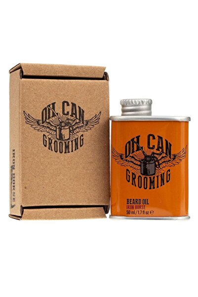 OIL CAN GROOMING Λάδι για γένια Iron Horse 50ml