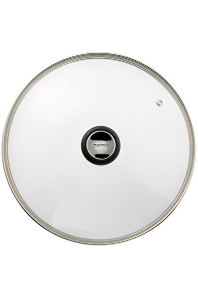 TEFAL Capac de sticlă Exception cu mâner, 24 cm, orificiu de abur, margine din oțel inoxidabil