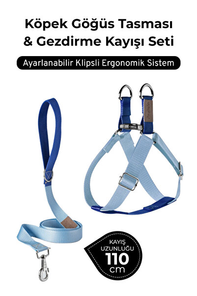 pasiole Adjustable Dog Harness and Walking Leash Set |   Handmade, Durable, C...