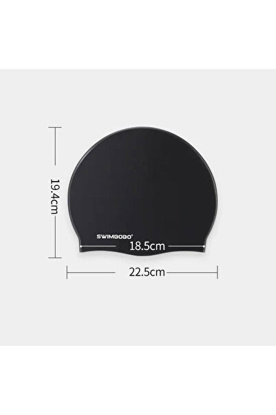 Swimbobo Casca inot adulti, barbati si femei, impermeabila, protectie UV, silicon, neagra, SWIMBOBO™