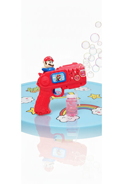 BESTTOYS Süper Mario figürlü Köpük tabancası
