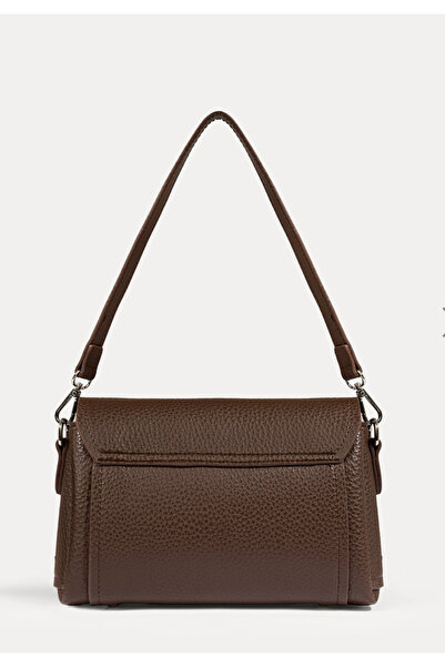 Pandora Bags Soft Leather Crossbody and Shoulder Bag with Multi-Compartment Lock Detail