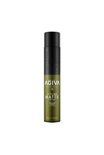 Agiva Fixativ de păr verde mat puternic, 400 ml