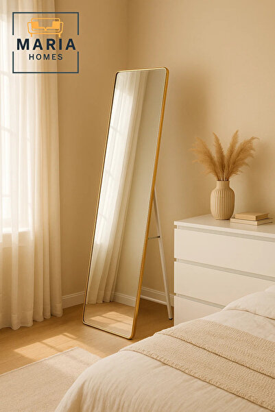 MARIA HOMES Full Length Standing Mirror Modern Dressing Mirror for Bedroom Floor Mirror Home Décor 160x40