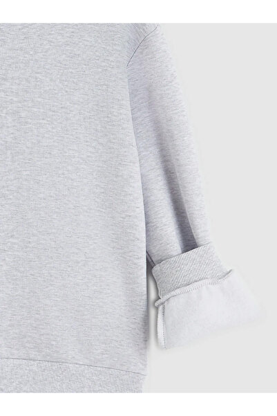 LC Waikiki Lcw Kids Gray Hooded Girls Tracksuit Set