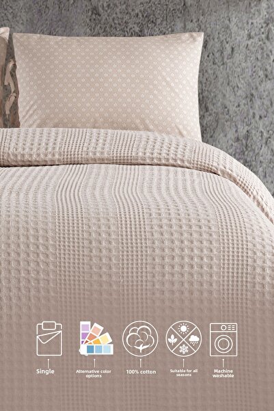 Elart Silvia Single Pique (160X240 cm) Ecru