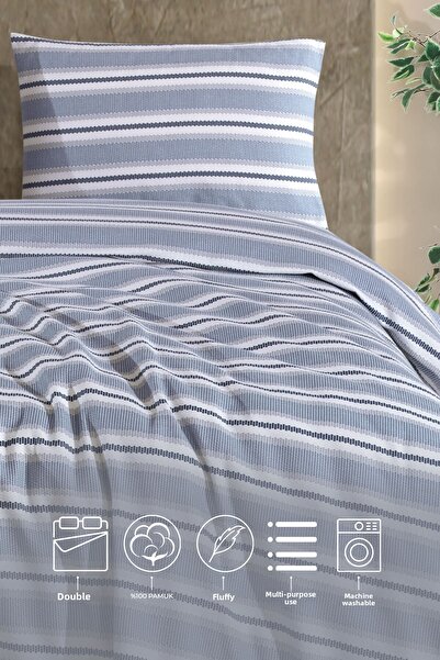 Elart Scatt Pike Μονό (160x220 cm) Μπλε