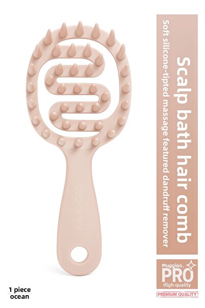 Muggio Pieptene pentru păr pentru baie pentru scalp, masaj profund și îndepăr...