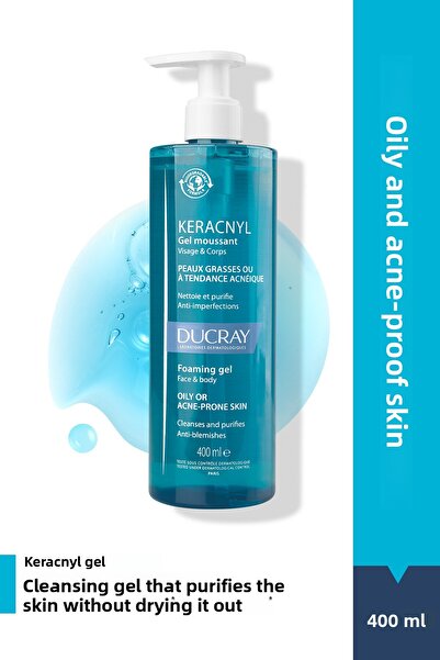 Ducray Keracnyl Gel Moussant 400 мл