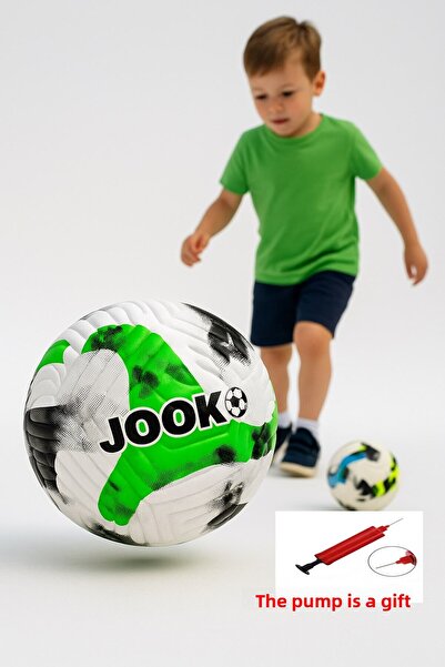 mugees Soccer Ball with Pump Gift Hard Floor and Carpet Field Ball