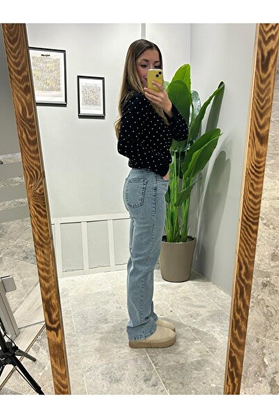 QBZ JEAN DREPT CU TALIE ÎNALTĂ