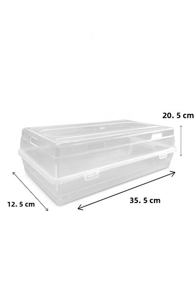 Orvila 10-Piece Transparent Men's Shoe Box Storage Organizer Box
