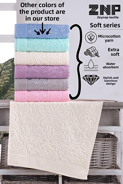Zeynep Tekstil Soft | Set of 2 50x90 Cm Hand & Face Towels
