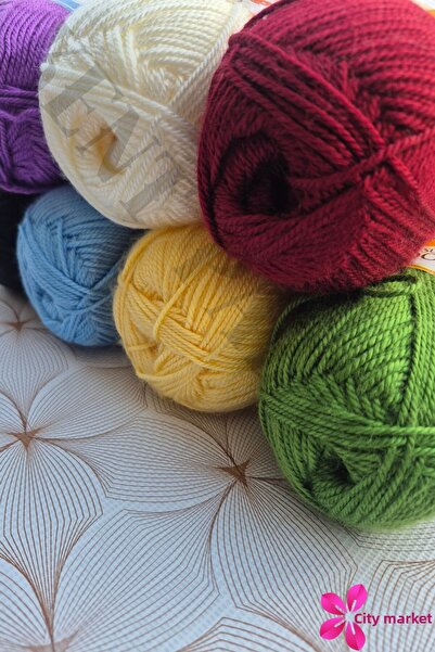 Kent Pazarı مجموعة خيوط الحياكة، خيوط الحياكة اليدوية، خيوط الحياكة اليدوية -...