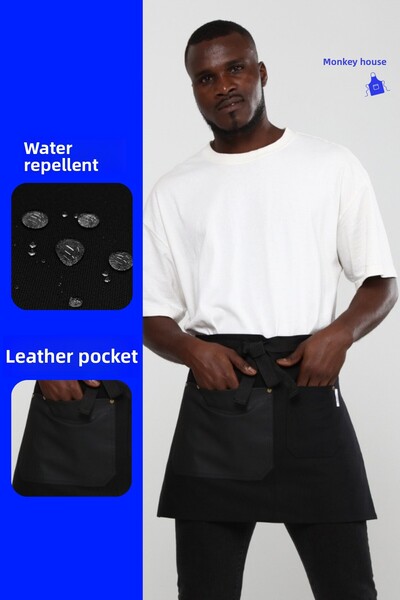 Monki Haus مقهى، باريستا، مصفف شعر، نادل، بائع زهور، مريلة مطبخ، مقاومة للبقع...