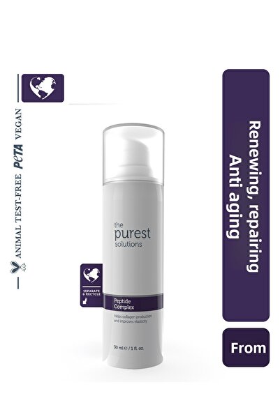 The Purest Solutions Ορός περιποίησης δέρματος με πεπτίδιο ανανέωσης και αντιγήρανσης 30 ml (PEPTIDE COMPLEX)