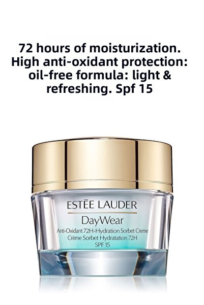 Estee Lauder Daywear Sorbet Anti-Oxidant Effective Moisturizer Spf15 Gel Text...