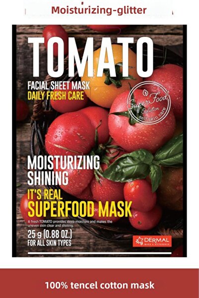 Dermal Tomato Mask That Gives Shine and Moisture 25Gr