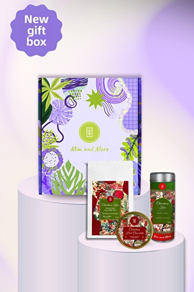 Mim and More New Year Gift Box | Christmas Tea, Christmas Coffee, Hot Chocolate – Christmas Gift Set