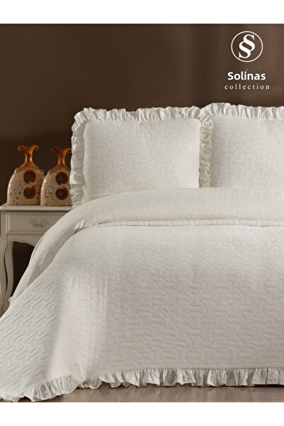 Solinas Collection Miranda Cotton Cream Bedspread