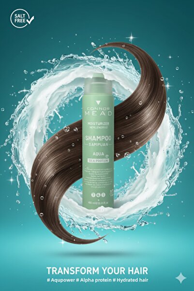 ConnorMead شامبو كونور ميد المرطب للعناية بالشعر البرازيلي