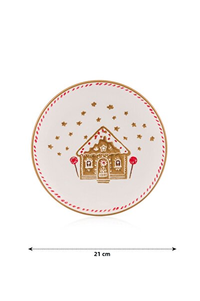 LC Waikiki Trending Products from Freeze Store |   Cookie House Printed Cake Plate 21 cm Set of 4