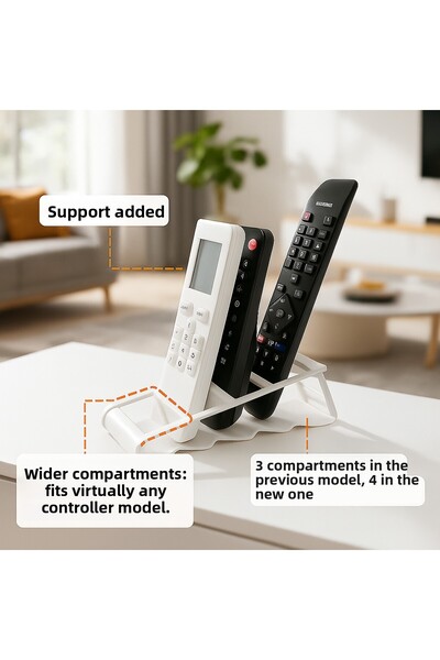 Famira Trading Remote Control Organizer – over the Sofa, Next to the Couch, Remote Control Holder Box