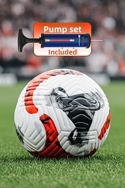 Telvesse Professional Football Ball 2026 Super League Pumped Hard Ground Carpet Field Soccer Ball No5 Colorful F73