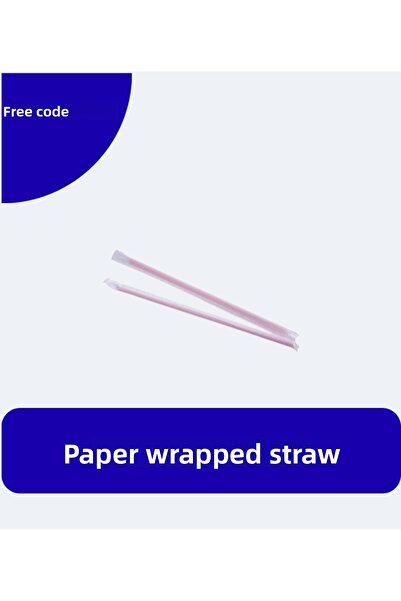 Freecode Paper Wrapped Straws 200 Pack