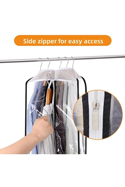 DEMİROĞLU EV TEKSTİL Pvc Eva Multi Clothes Cover 1 Piece