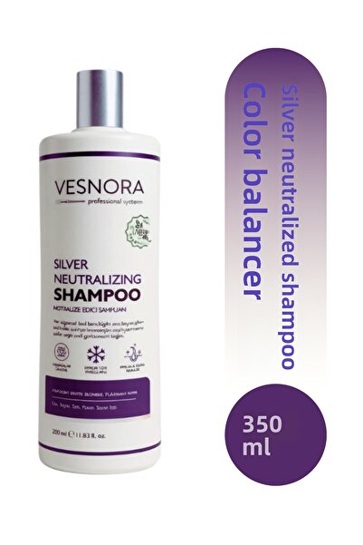 VESNORA Professional Systems Vesnora Neutralizing Silver Pigment Purple Shampoo / Express Care 1Min Enough 350ml