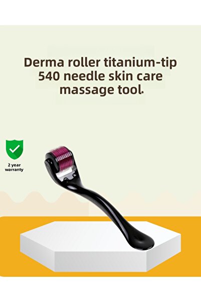 TeknoKesgin سوق كيسجين ®   ديرمارولر من التيتانيوم بـ 540 إبرة لإصلاح البشرة ...