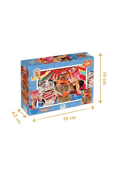 CA Games Detective Reptir Puzzle 200 Pieces