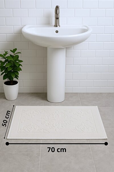 Mokita Home Set of 2 50×70 Foot Towels 100% Cotton Jacquard