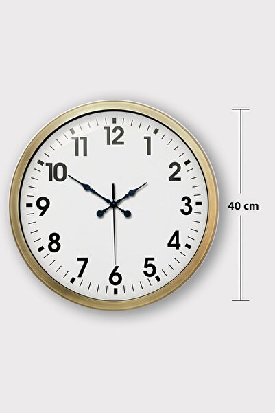 Butik Saat Ceas de perete decorativ antic |   40 cm Metal |   Ceasuri Boutique