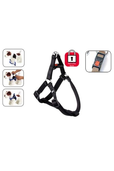 Karlie Locking Chest Collar XS 20-35cm Black