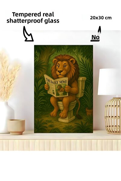 Harikabirev Bathroom Table Glass Table the Lion That Made the Toilet for the ...