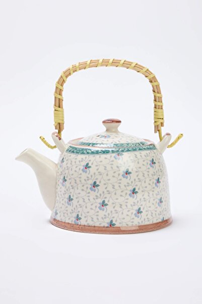 TRENDYOLMİLLA HOME Flower Patterned 750 ml Teapot