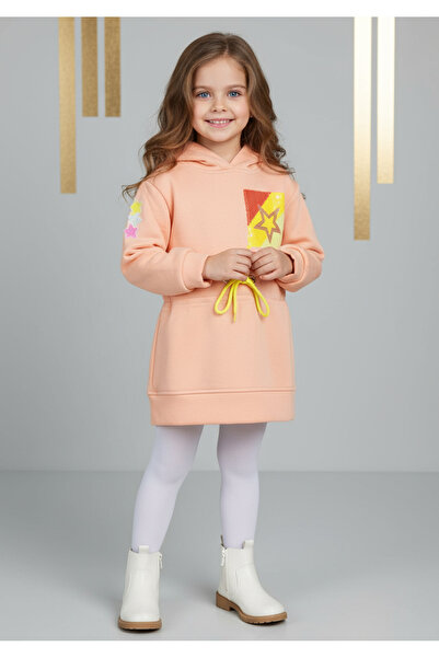 By Piera Φόρεμα για κορίτσια χειμωνιάτικο φούτερ - 08227