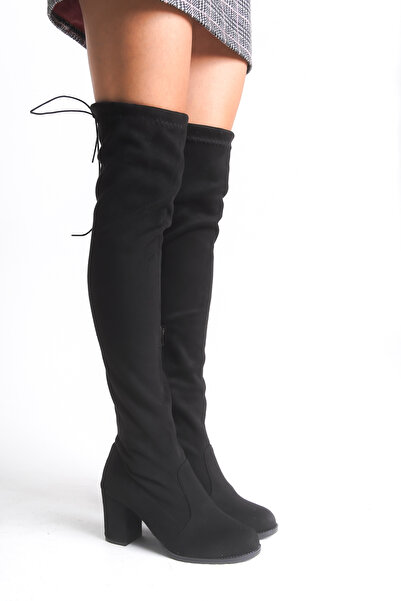 Riccon Dámské strečové boty Olivynra 0012100 černé