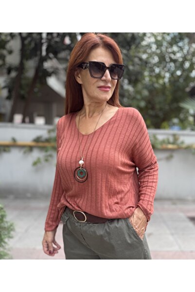 DenizEge Ιταλικό κολιέ F κοτλέ Πλεκτό Πλακάκι