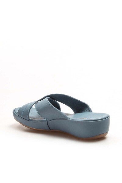 FAST STEP Papuci plati pentru femei din piele naturala 864ZAR03